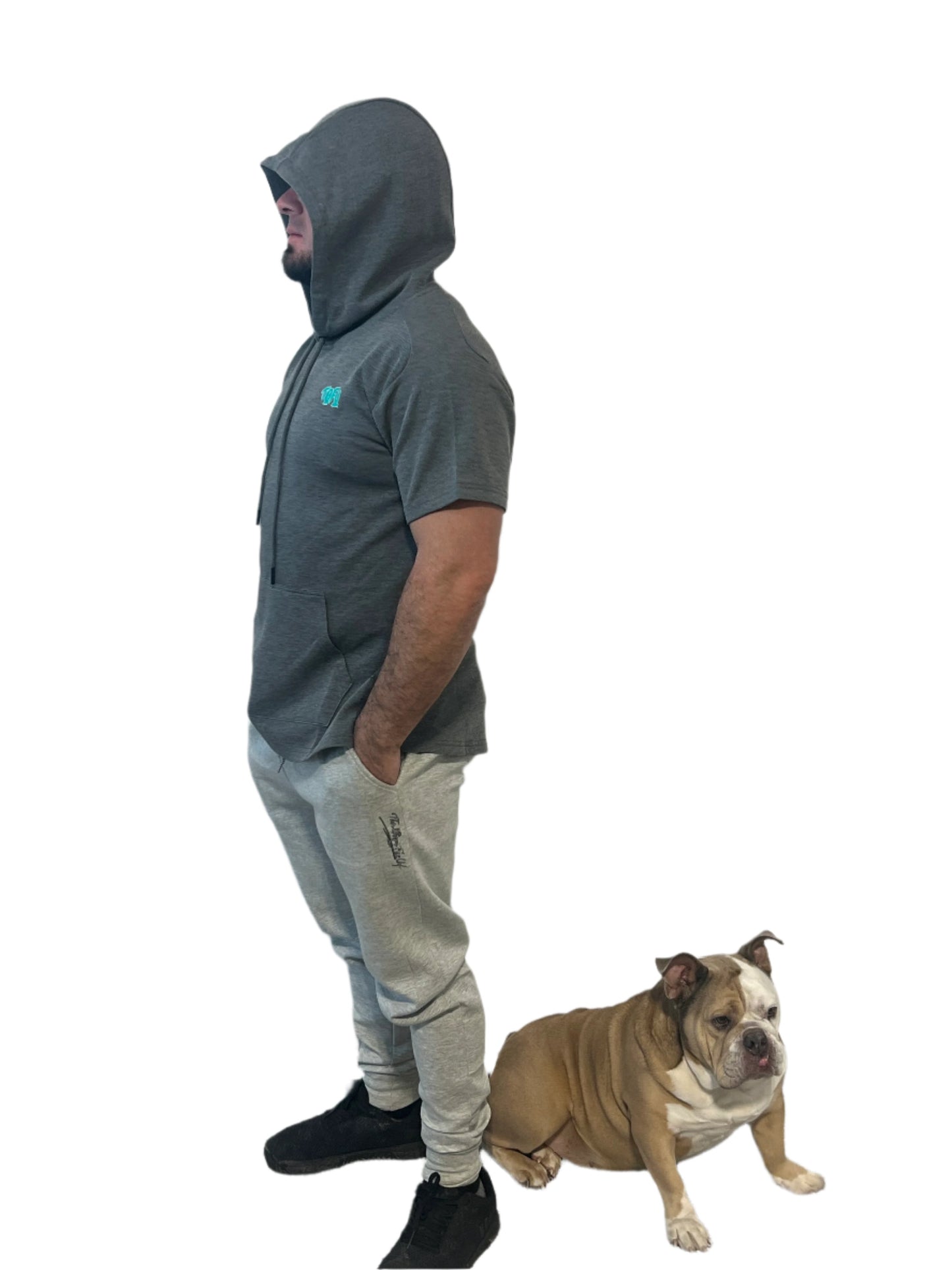 Black Belicheck street hoodie
