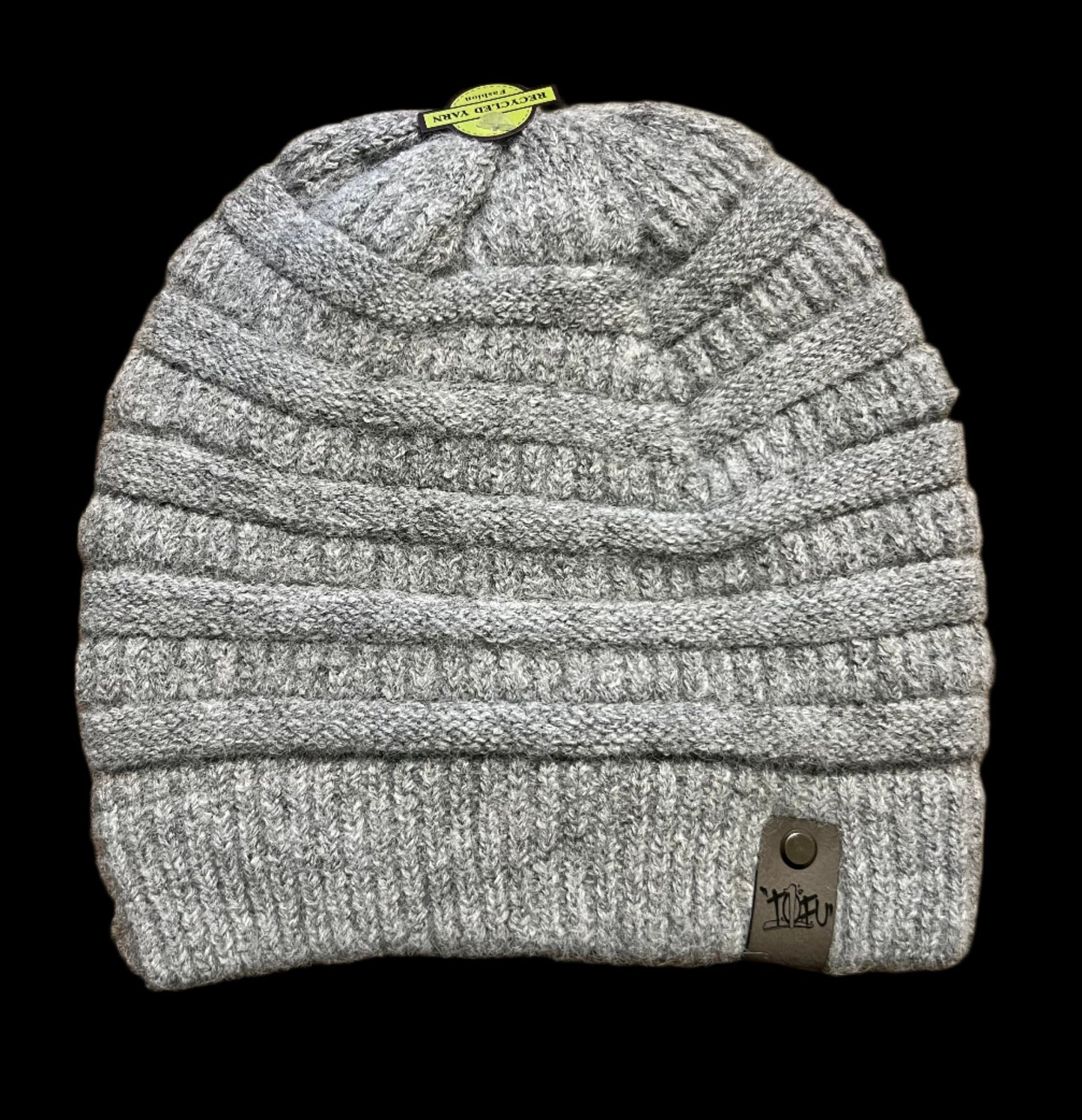 Grey Double-lined With "TOFU" Leather Logo
