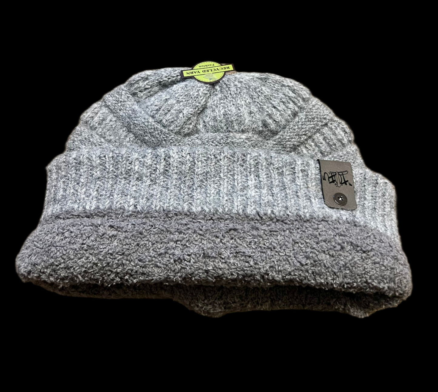 Grey Double-lined With "TOFU" Leather Logo