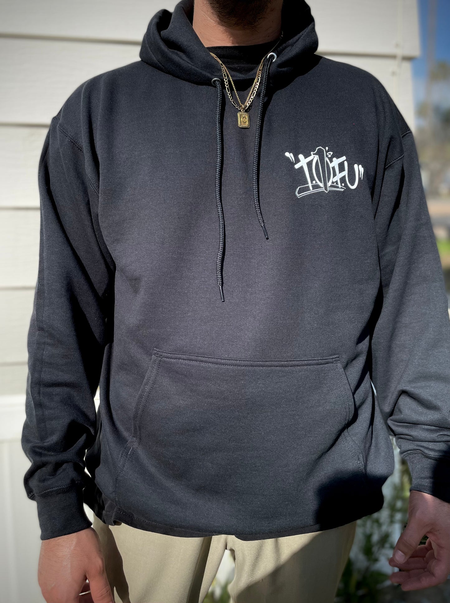 Black This Ones For Us Hoodie