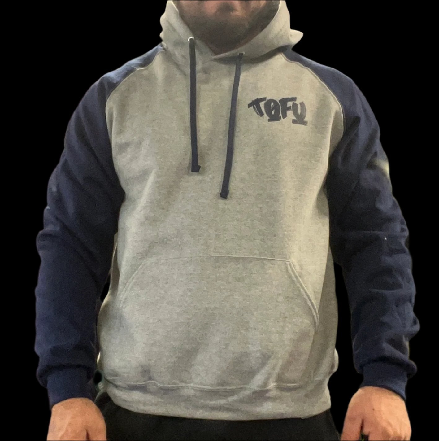 Grey Banner Hoodie